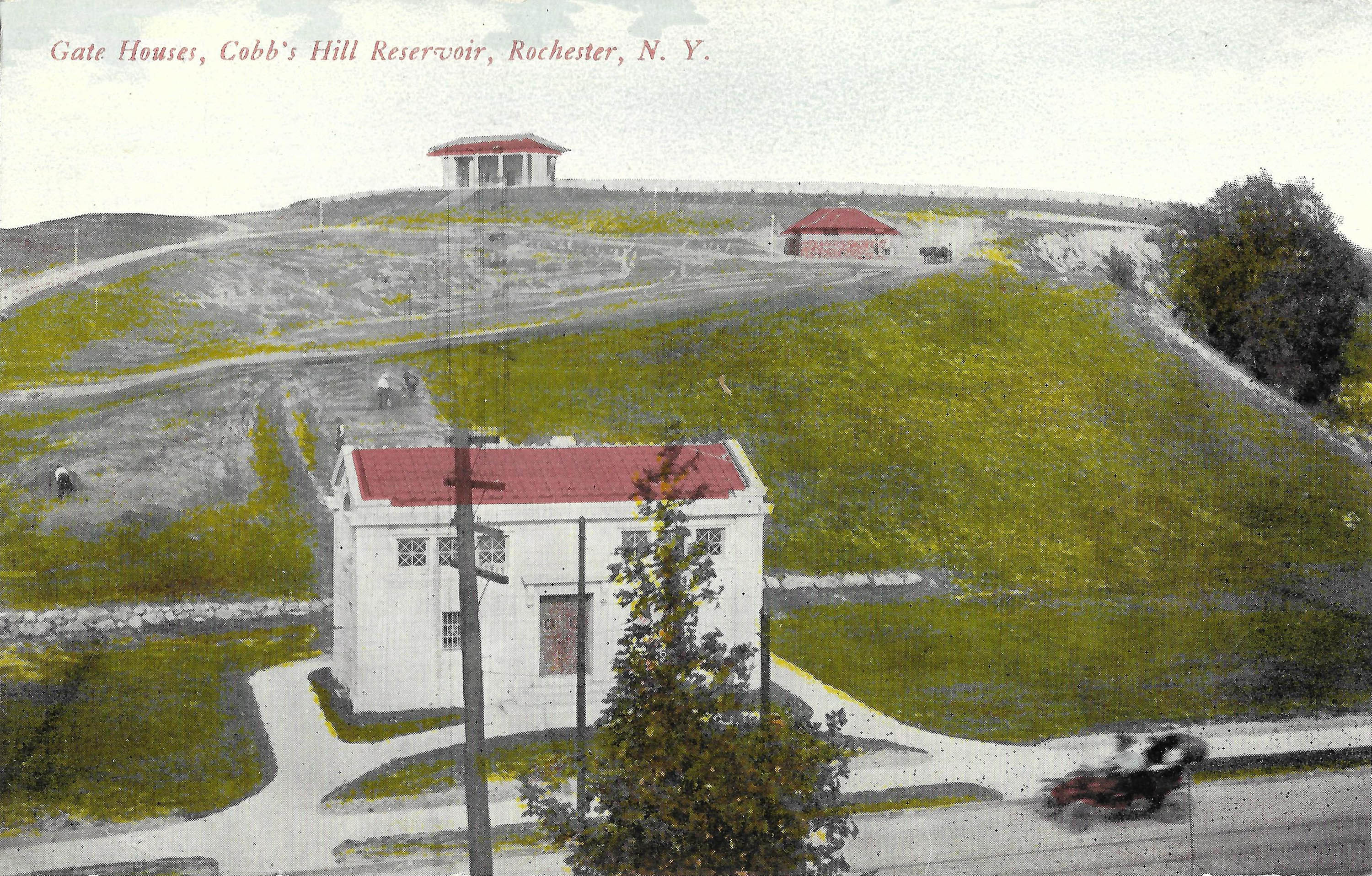 Gate Houses (2) Cobb's Hill Park Pictures of Rochester and Monroe